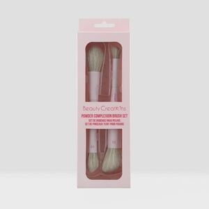 Beauty Creations Powder Complexion Brush Set Of 2 NWT Sealed
